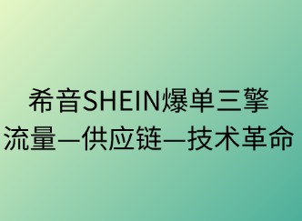 希音爆單三擎：流量×供應(yīng)鏈×技術(shù)革命