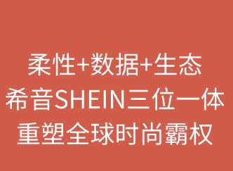 柔性×數(shù)據(jù)×生態(tài)：希音SHEIN重塑全球時(shí)尚霸權(quán)